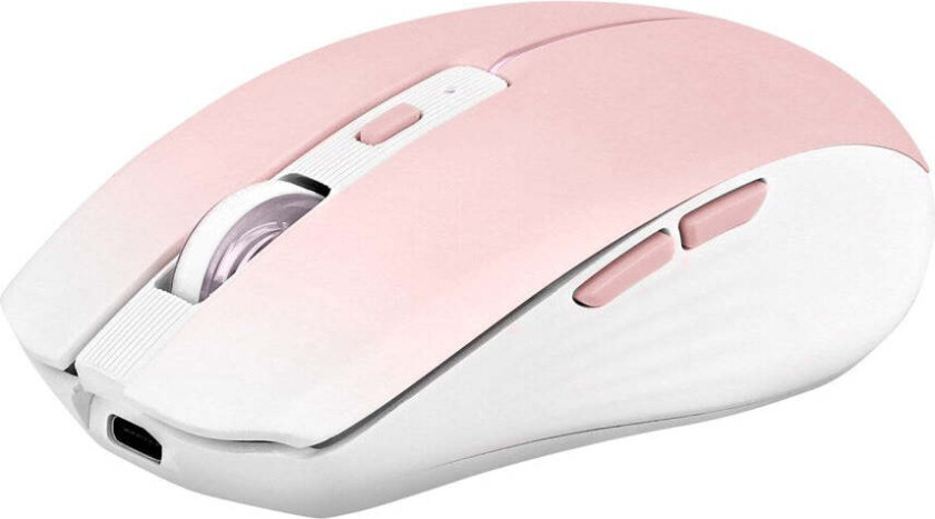GRADIENT Trådløs Mus - Hvit / Rosa