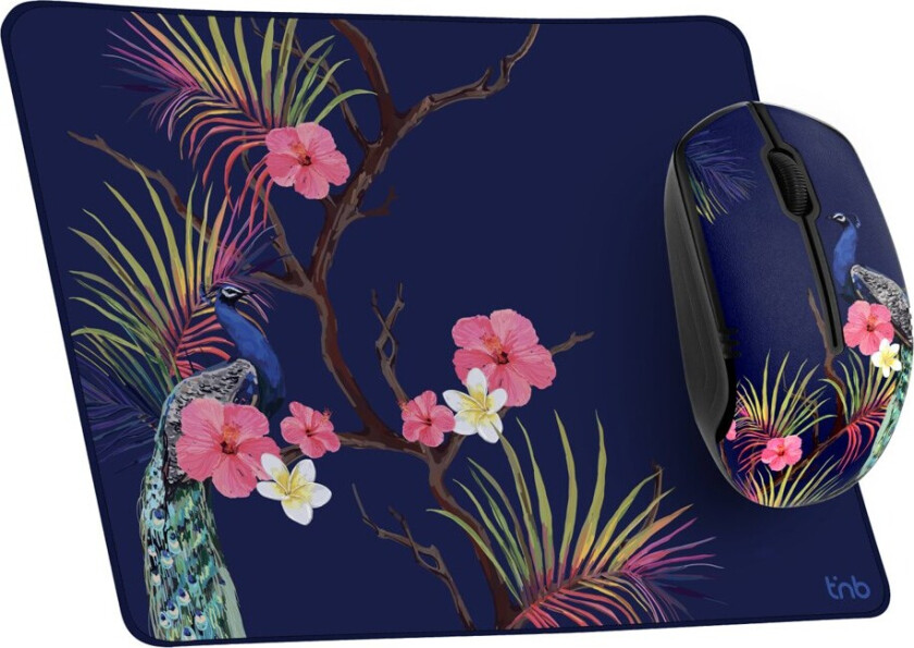 EXCLUSIV' - Musematte & Trådløs Mus - Tropic