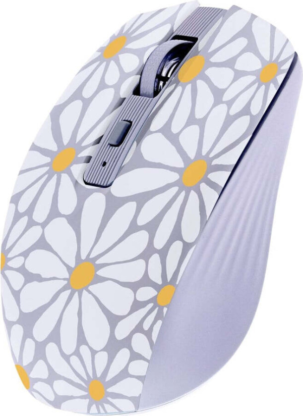 EXCLUSIV' - Oppladbar Trådløs Bluetooth Mus - Flower