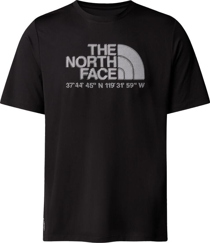 Men's 24/7 Logo Graphic Short Sleeve T-Shirt TNF Black
