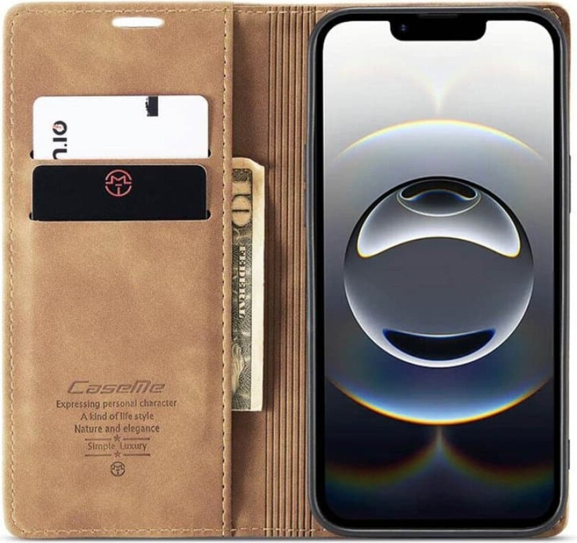 mobildeksel 013 Apple iPhone 16e - Brun