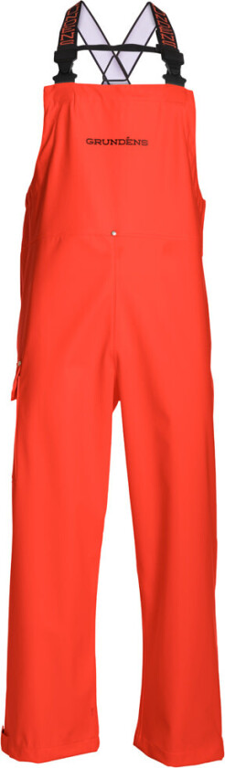 Neptune 509 Commercial Fishing Bib Pants Orange