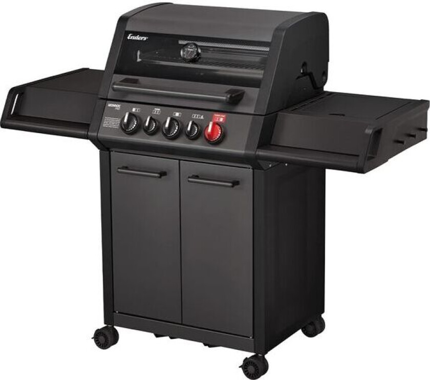 Gassgrill monroe pro 3 sik turbo shadow