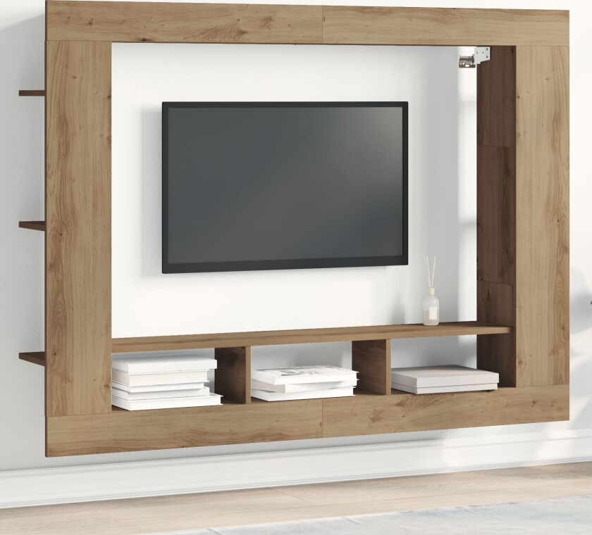 TV-skap Artisan Eik Sponplate Standard Hylle TV Stativ