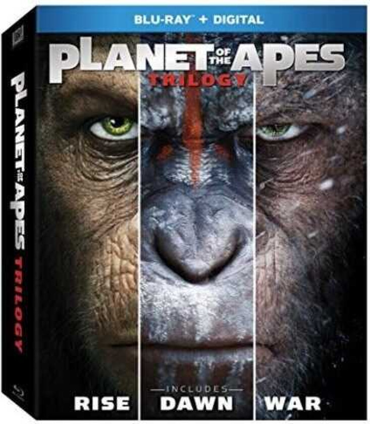 Planet Of The Apes Trilogy Bluray