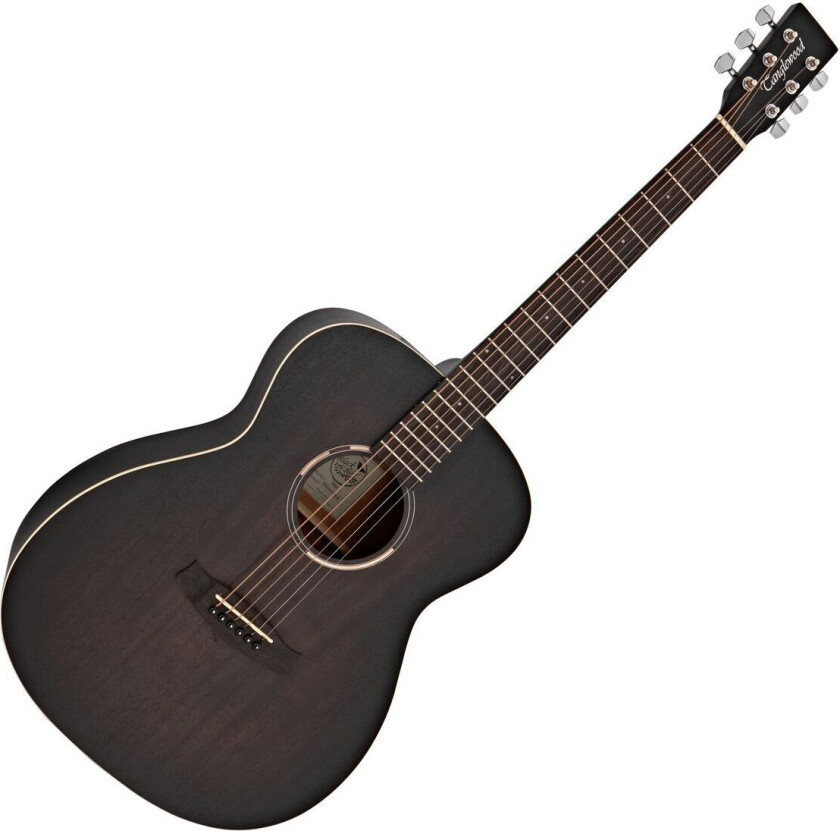 TWBB O Blackbird Folk Acoustic Smokestack Black Satin