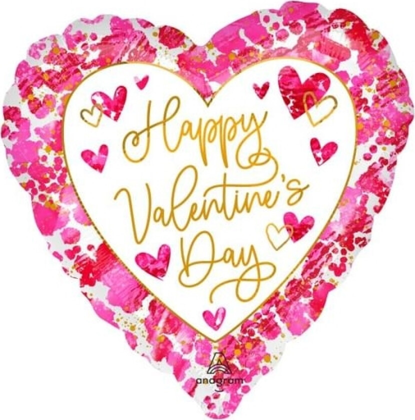 Happy Valentine´S Day Folieballon, 71 Cm