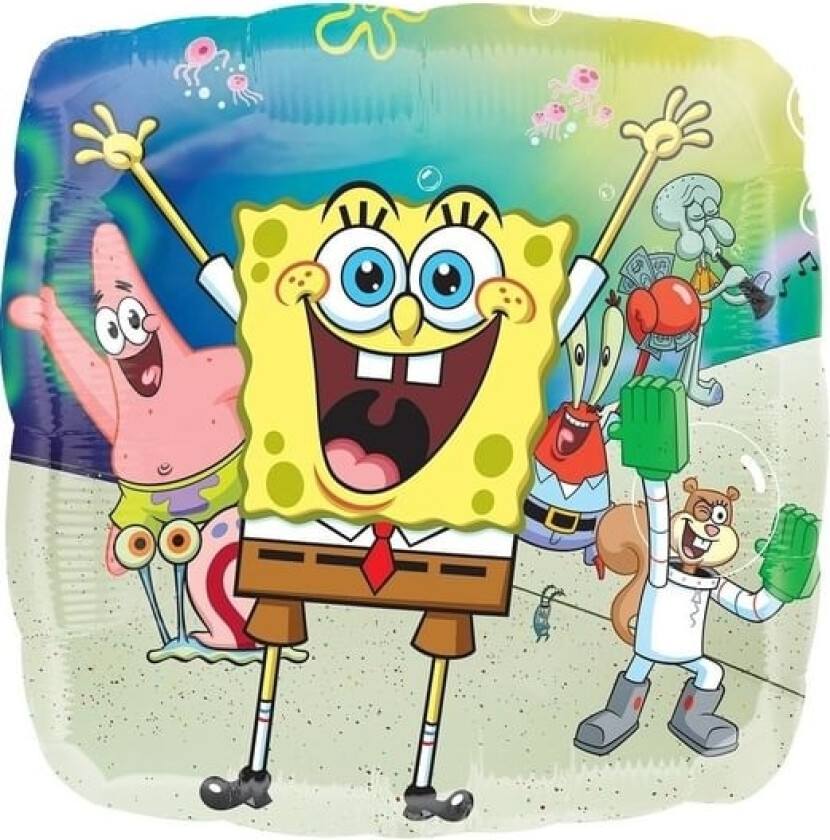 Svampebob Folieballon, 43 Cm