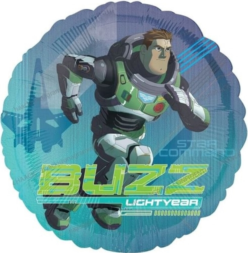 Buzz Lightyear Folieballon, 43 Cm