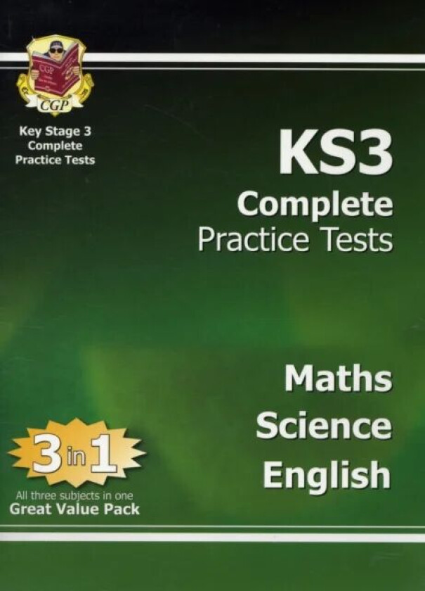 KS3 Complete Practice Tests - Maths, Science & English av CGP Books