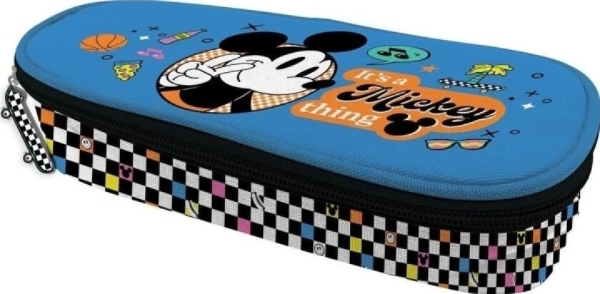 Mickey Mouse Pencil Case With Flap