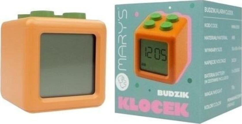 Mary`S Alarm Clock Cloche Orange - Mw61050