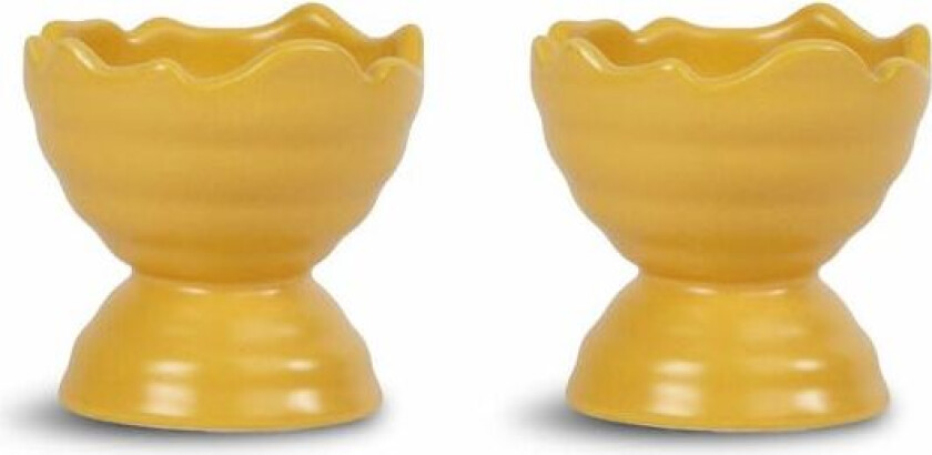 Ellen eggkopp 2-pk Gul