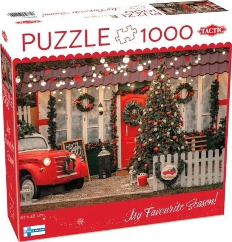 Puzzle Lovers Christmas Porch 1000 Pcs Puzzle
