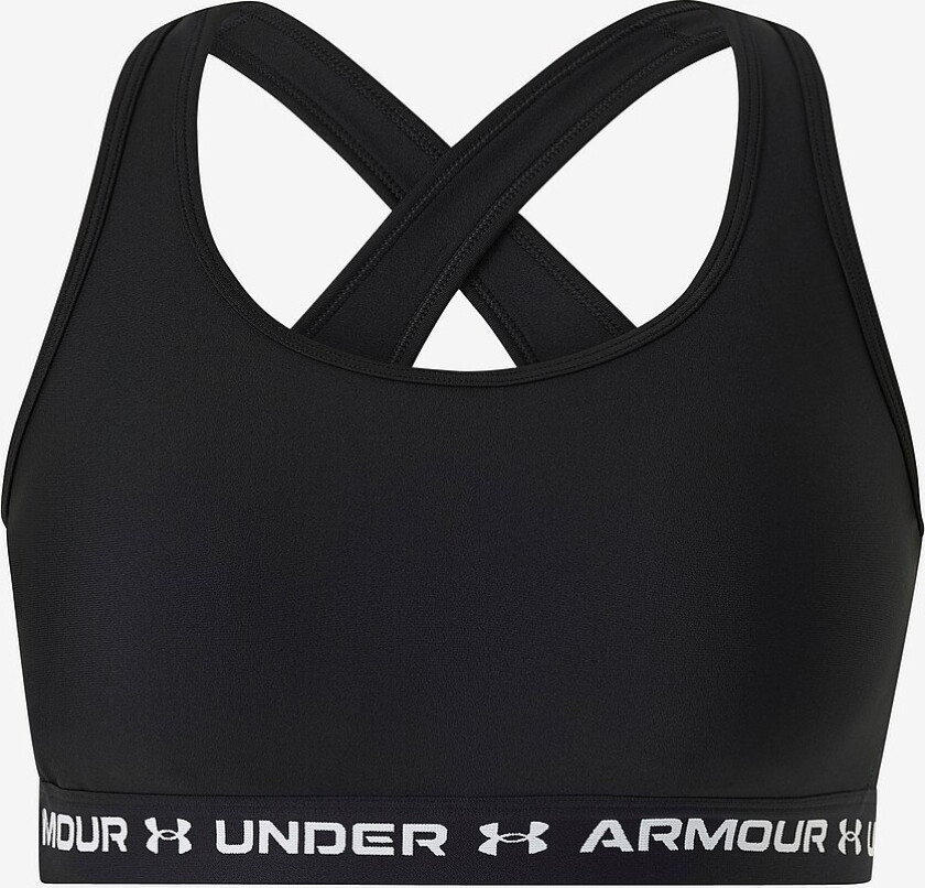 Sports-BH UA Crossback Mid Bra& - Svart