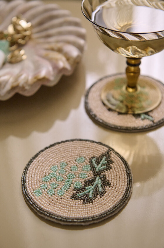 Glassunderlag Spiritual 2-pakning - Blå