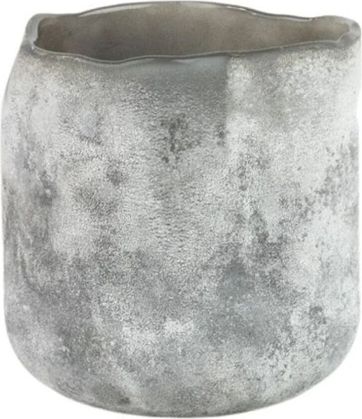 Halde telysholder 10 cm Grå