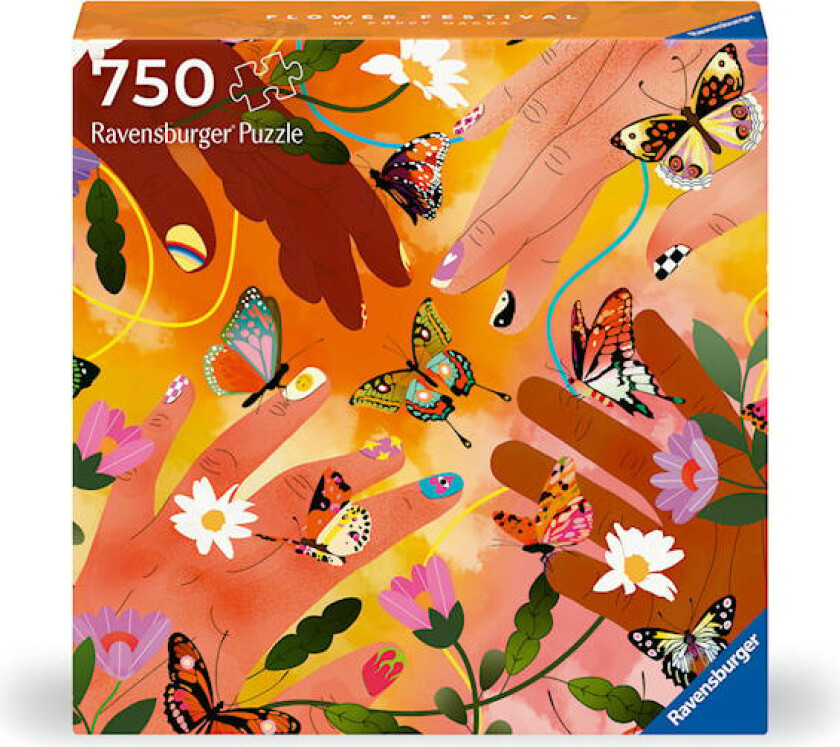 Art&Soul - Flower Festival Puslespill 750 brikker, Ravensburger