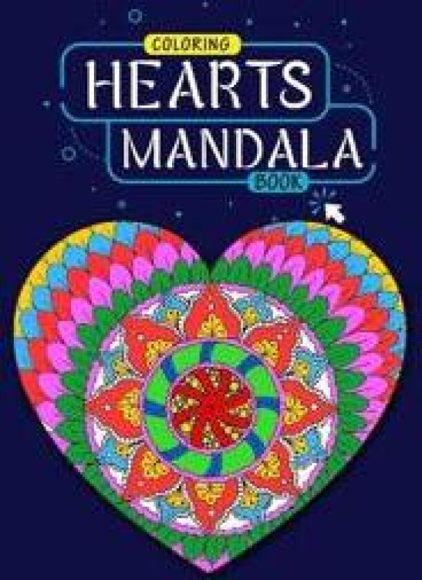Hearts Mandala Coloring Book