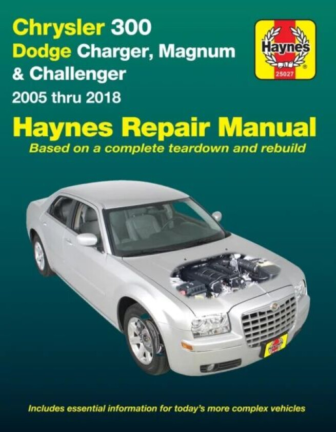 Chrysler 300 & Dodge Charger, Magnum & Challenger ('05-'18) av Haynes Publishing