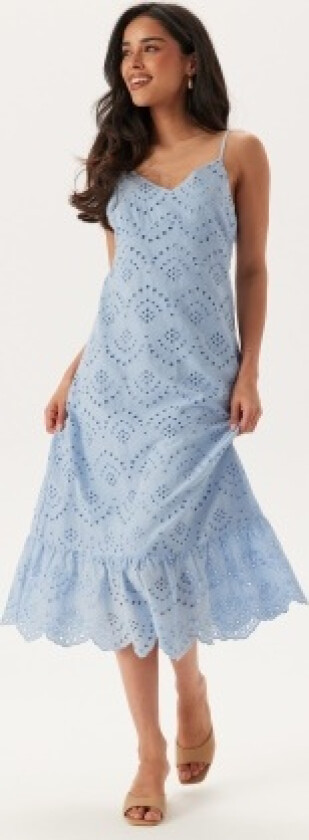 pcVilde Strap Dress Cashmere Blue XL