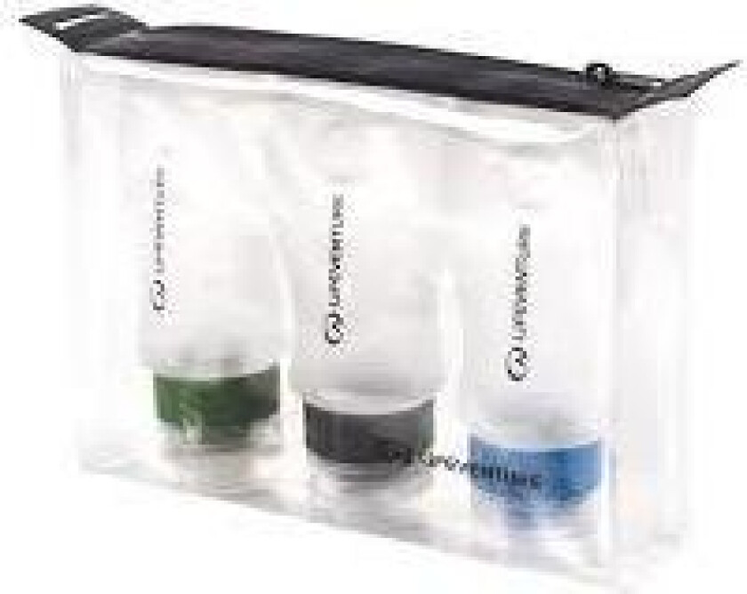 Silicone Travel Bottles Klar 3x 89ml