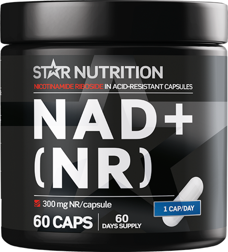 NAD+ (NR) 300 mg 60 kapslar