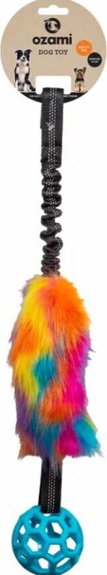 Play-n-tug Unicorn with Ball Dog Toy - 65cm