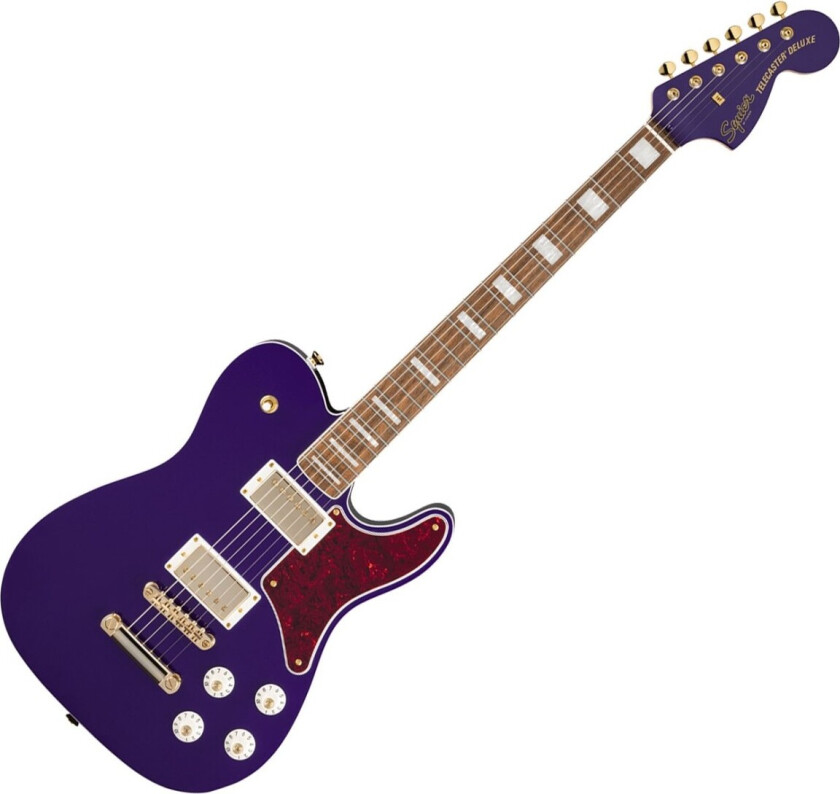 Limited Edition Paranormal Troublemaker Telecaster Deluxe Purple Metallic