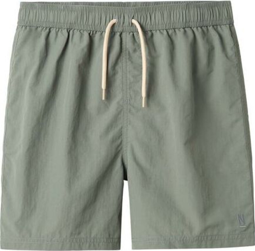 Nlmzakro badeshorts til barn, Agave Green