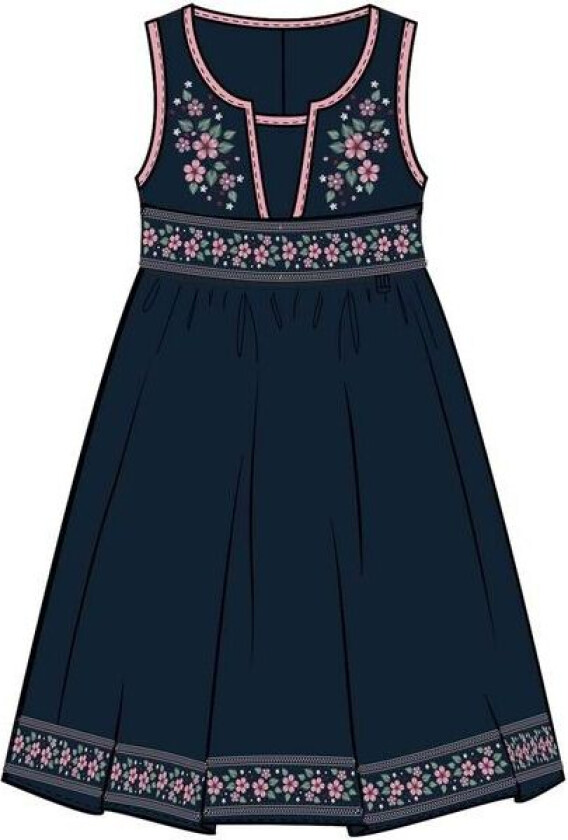 Name It Nkftena bunad/festdrakt til barn, Dark Sapphire/Pink