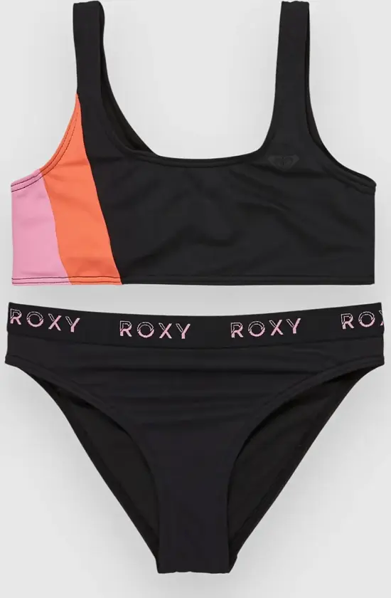 Colorblock Kids Bikini grå