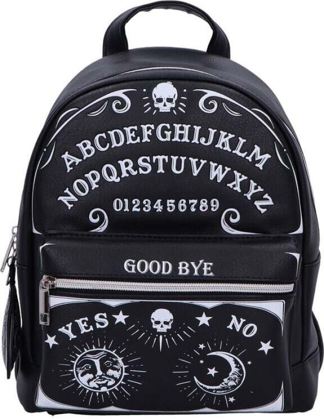 Goth Mini ryggsekker - Spirit Board Ryggsekk - Damer - svart-hvit
