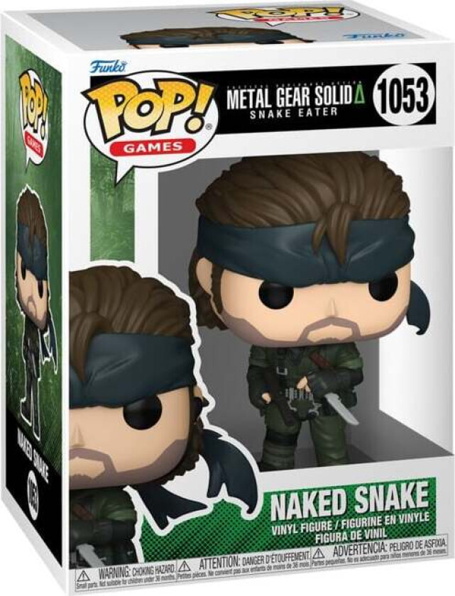 Snake Eater - Naked Snake Vinylfigur 1053 - Funko Pop! - Funko Shop Europe