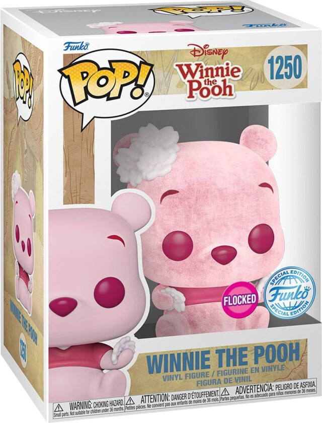 Winnie The Pooh - Winnie the Pooh (Flocked) vinyl figurine no. 1250 - Funko Pop! - Funko Shop Europe