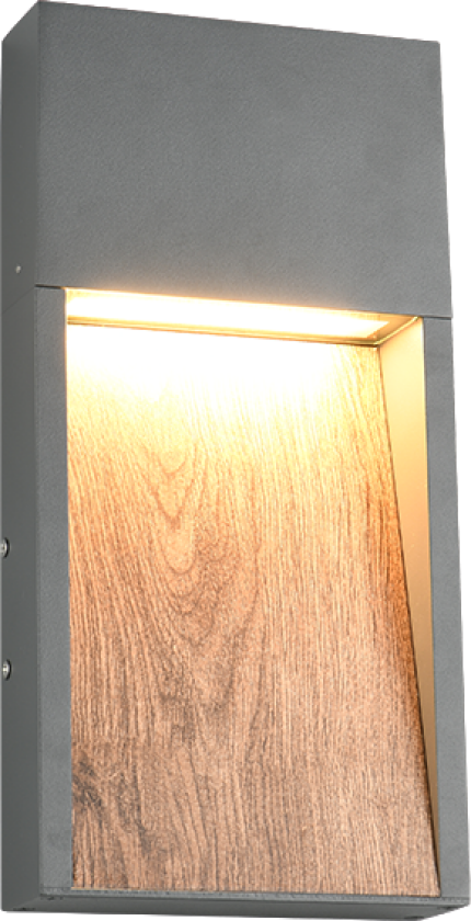 Salmon vegglampe Grå