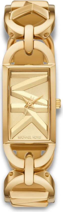 Mk Empire MK7406 - Kvarts - Gull - Dameklokker - Rustfritt stål - ledd m/pin - Mineral