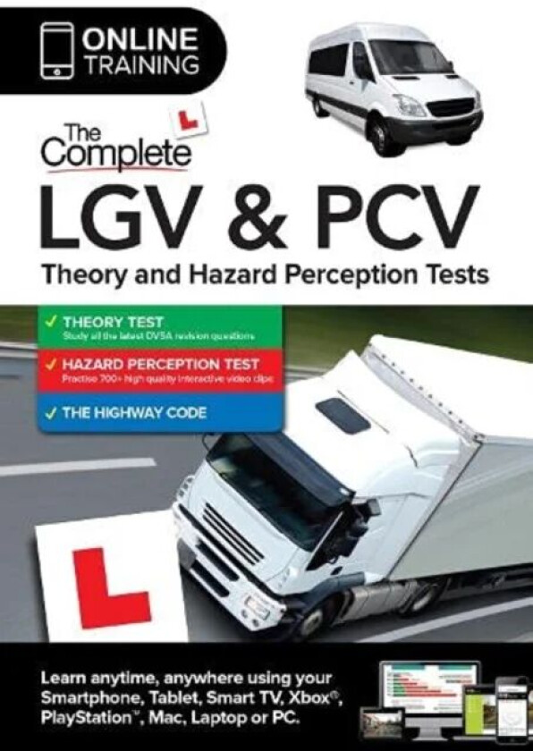 The Complete LGV & PCV Theory & Hazard Perception Tests (Online Subscription) av Driving Test Success