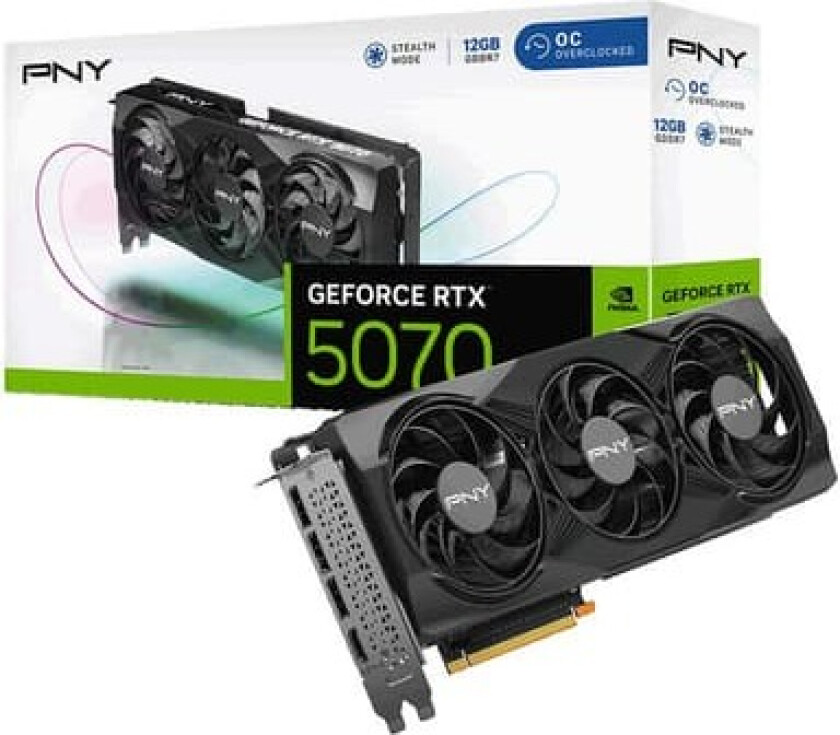 GeForce RTX 5070 12GB 3X OC grafikkort