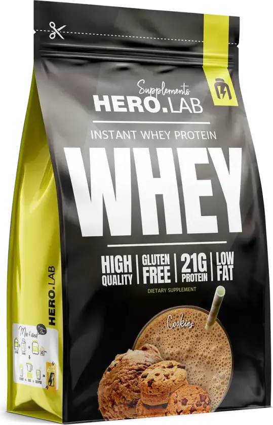 HIRO.LAB Instant Whey Protein – 750g - Caramel Ice Cream