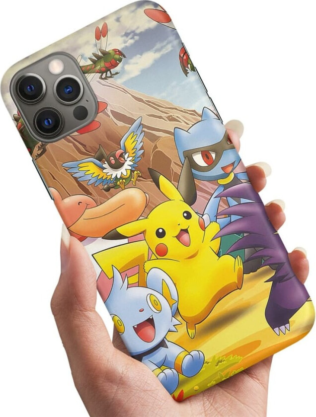 iPhone 16 Pro Max - Deksel/Mobildeksel Pokemon