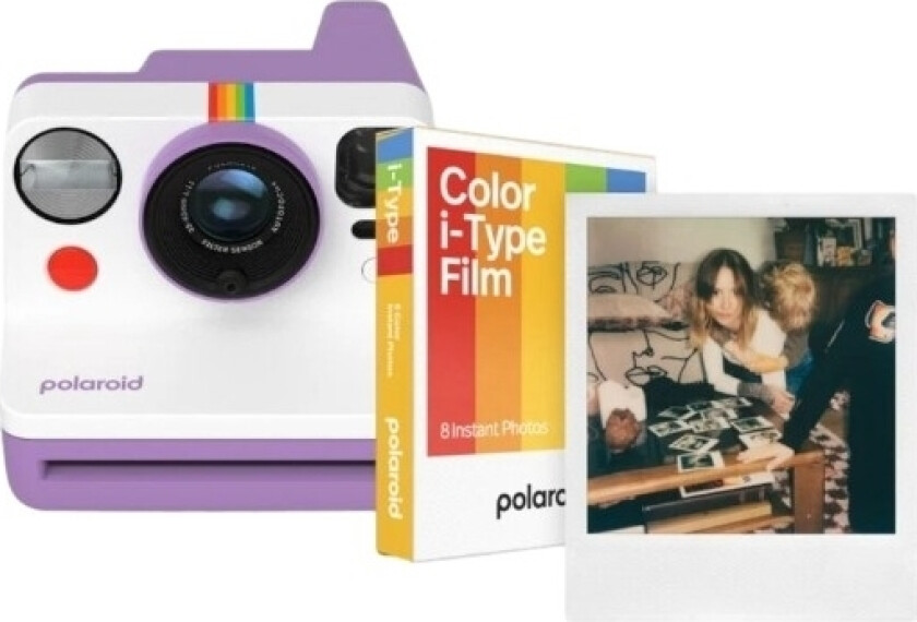 Now Generation 3 øyeblikkskamera startsett, lilla