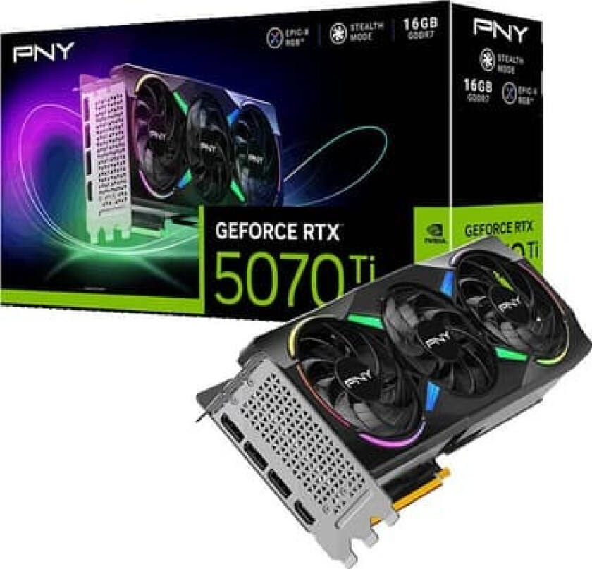 GeForce RTX 5070 Ti 16GB ARGB 3X OC grafikkort
