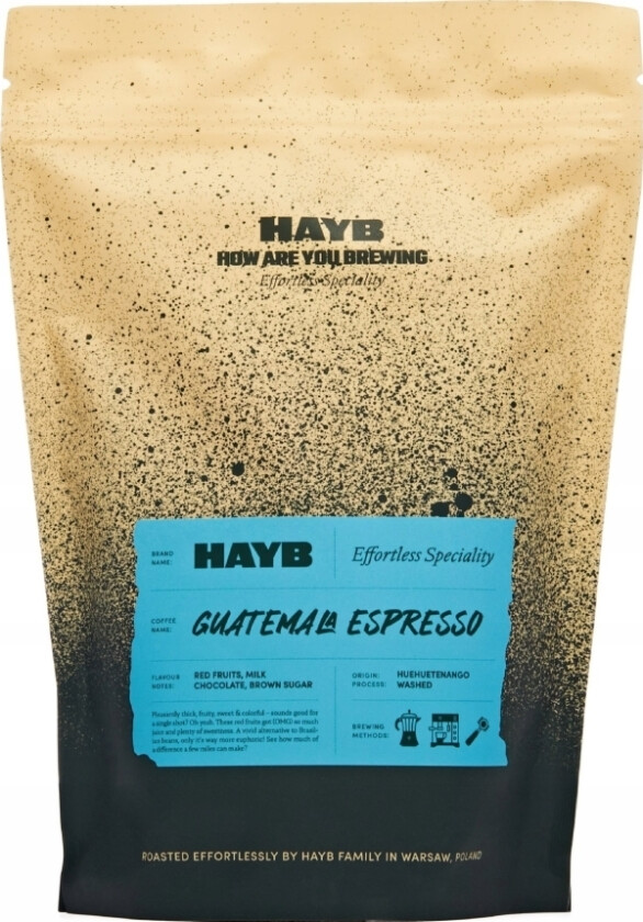 Hayb Hayb Kaffebønner - Guatemala Espresso 1Kg