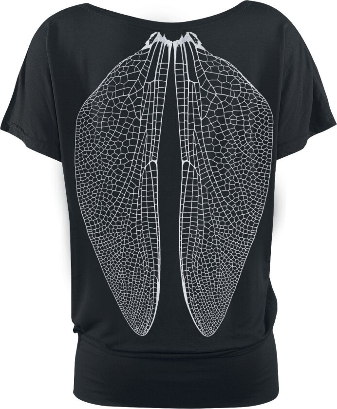 Goth T-skjorte - Can You Read My Mind - S til 5XL - Damer - svart