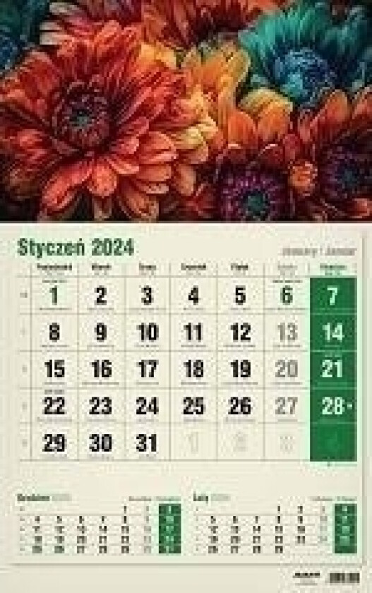 Kalender 2025 Single Eco Mix
