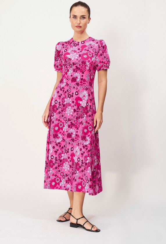 Kjole Philomena Dress - Rosa