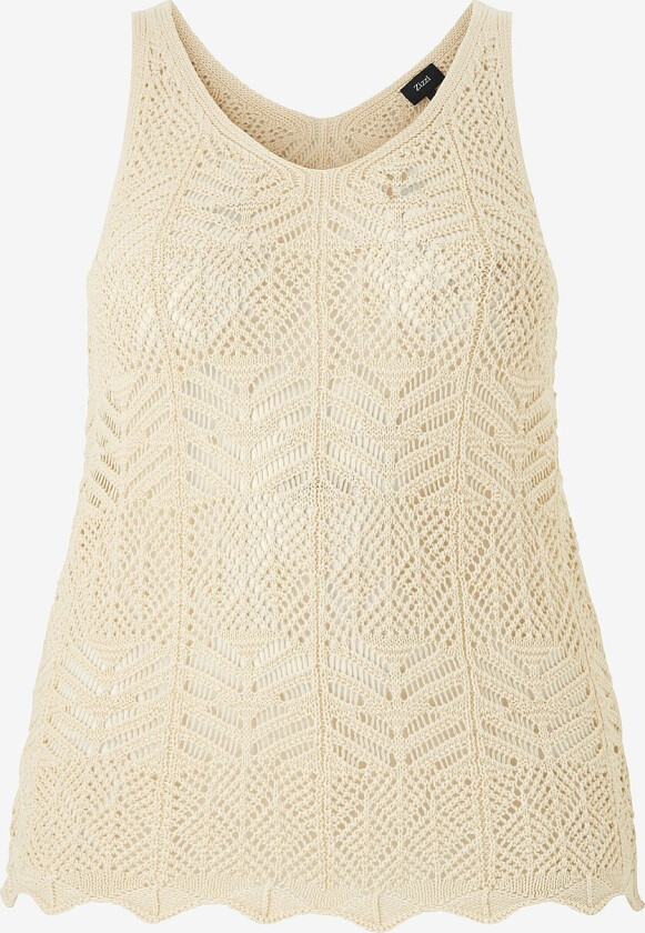 Topp mMai S/L Top - Beige