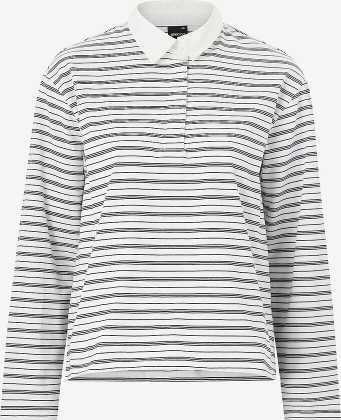 Topp Collar Top - Blå