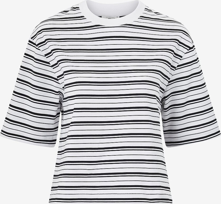 Topp Basic Boxy Tee - Flerfarget